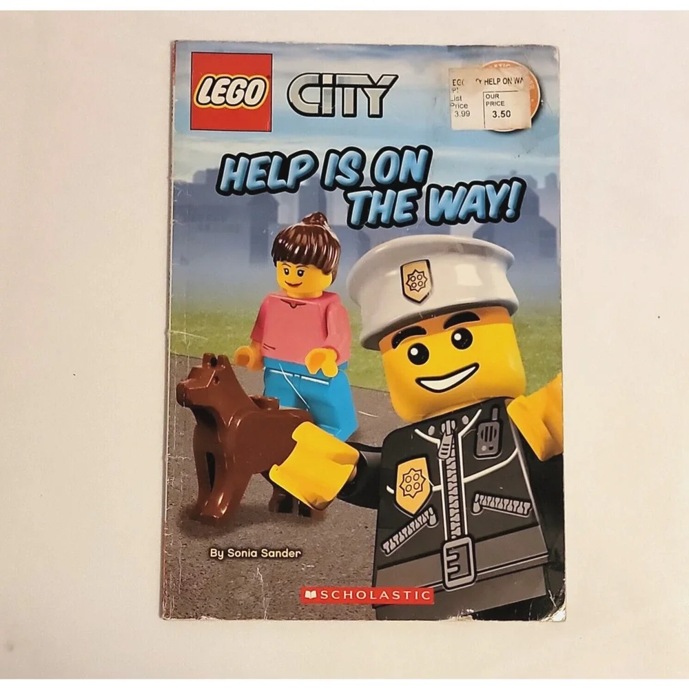 Lego City Help Is On the Way by Sonia Sander Scholastic 2009 Level 1 Paperback
